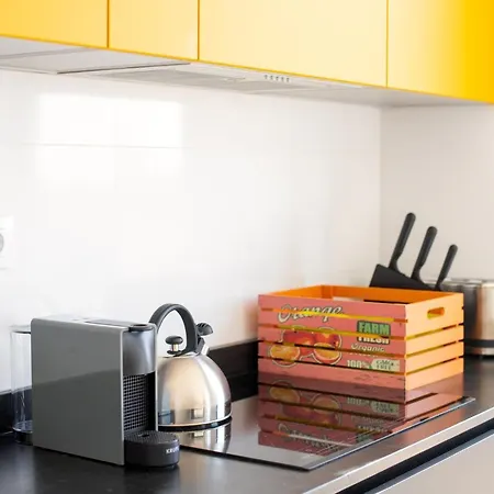 Yellow Two-Bedrooms Apartment - Newly Built