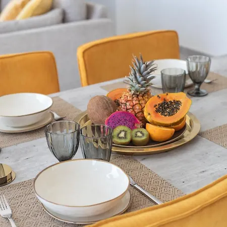 Yellow Two-Bedrooms Apartment - Newly Built *